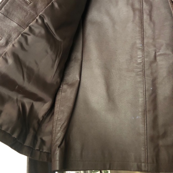 Newport News Women’s Moto Leather Jacket - Picture 5 of 6